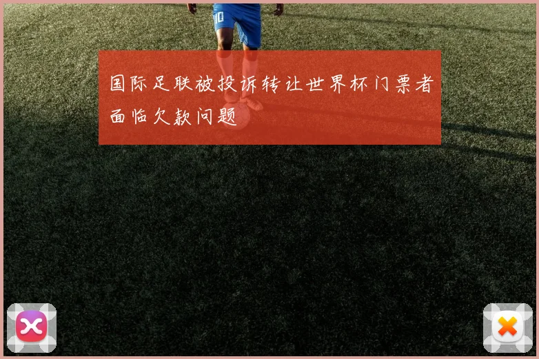 国际足联被投诉转让世界杯门票者面临欠款问题